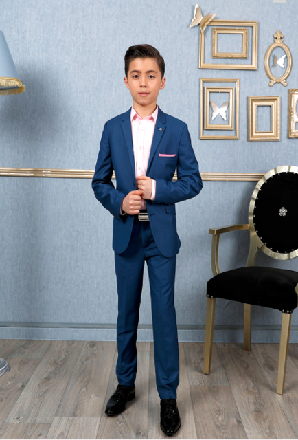 costume enfant ceremonie bleu roi evan les petits mecs